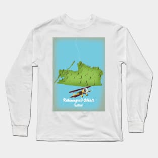 Kaliningrad Oblast map Long Sleeve T-Shirt